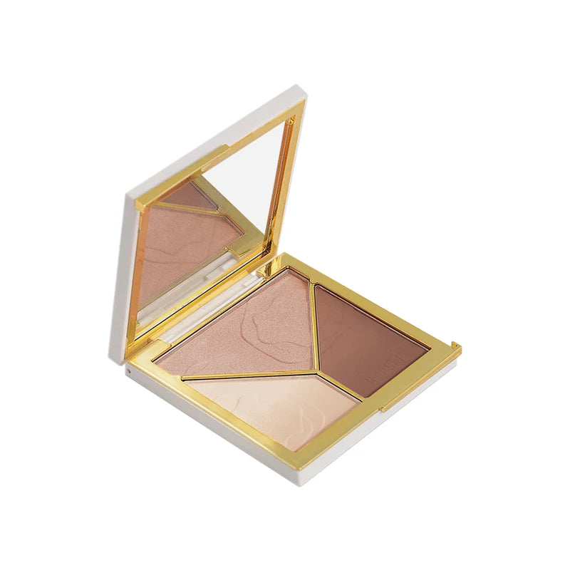 NEW 3D Bronzer Highlighter for Face Makeup Stick Cream Texture Contour Iluminador Makeup Highlighter Bronzer